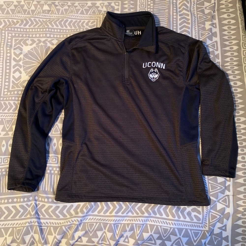 UCONN Huskies half-zip